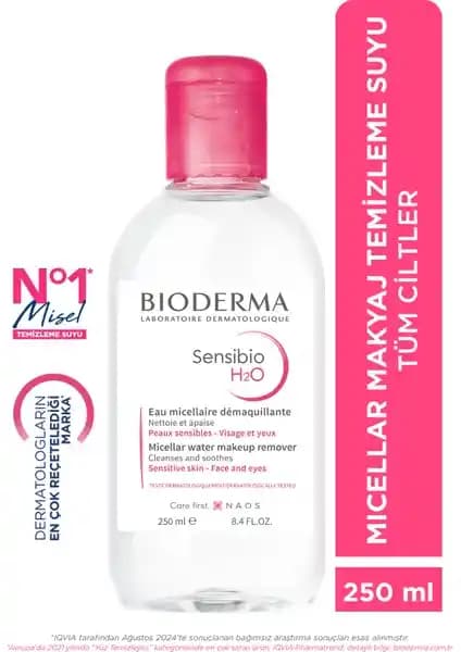 Bioderma Sensibio H2O Hassas ve Normal Ciltler İçin Etkili Temizlik Çözümü