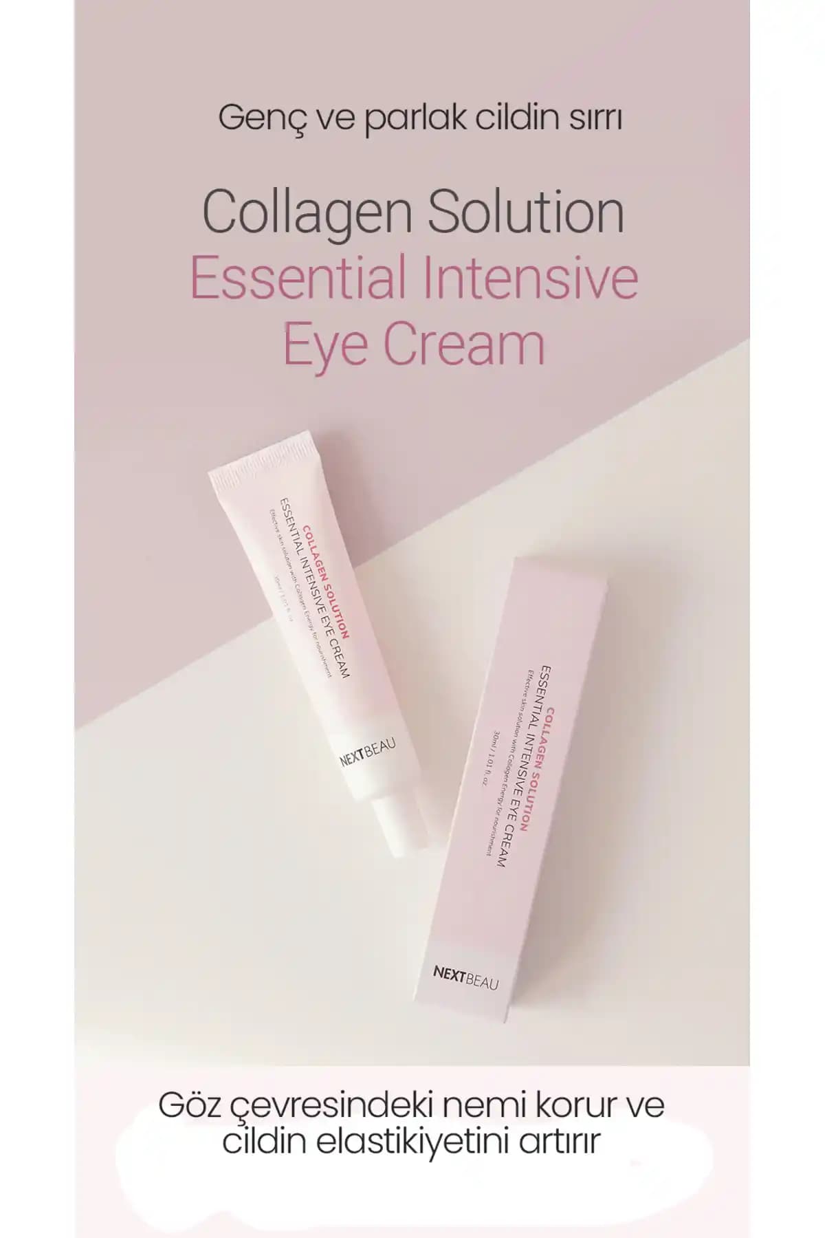 BISPACK Kore Kozmetik Saf Kolajen İçeren Göz Kremi Kırışıklık Karşıtı ve Nemlendirici Etkili