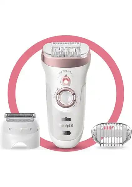 Braun Silk-épil 9 9720 SensoSmart: Çok Fonksiyonlu Kablosuz Epilasyon Cihazı