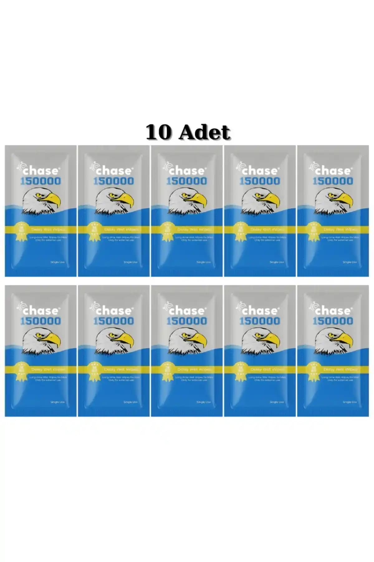 Chase 150000 Erkekler İçin Günlük Kullanım Pratik Nemli Mendil Özellikleri