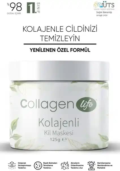 Collagen Life Siyah Nokta ve Gözenek Sıkılaştırıcı Kil Maskesi Ürün İncelemesi ve Kullanıcı Yorumları