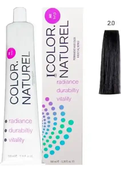 Color Naturel 2.0 Koyu Kestane Saç Boyası: Doğal ve Kalıcı Renkler İçin Profesyonel Çözüm