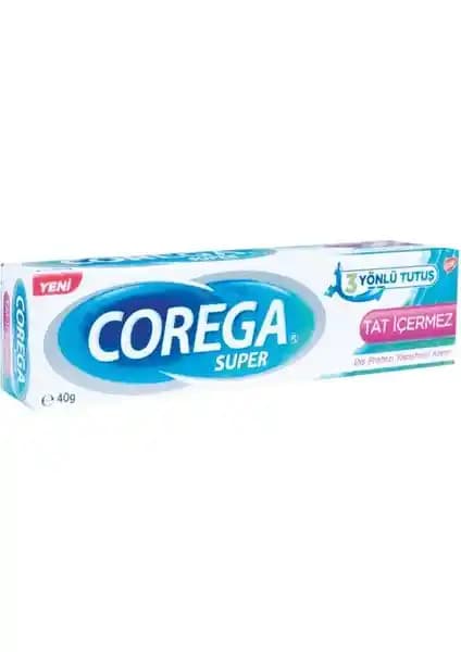 Corega Super Kr Tatsız 40 Gr Diş Protezi Yapıştırıcı Kremi Güvenli ve Pratik Kullanım