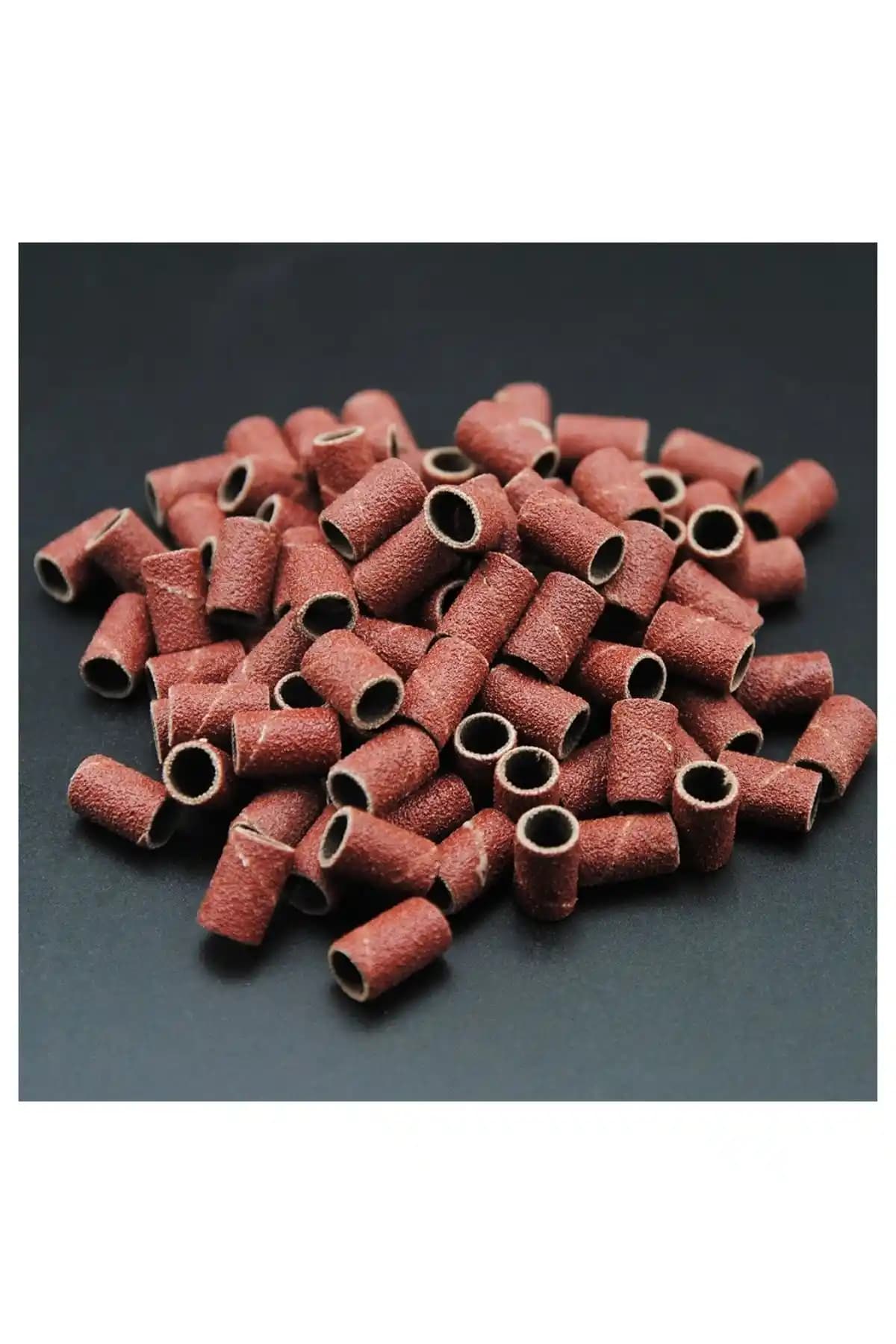 Coscelia 100 Adet Nail Art Zımpara Ucu Seti Profesyonel Tırnak Bakımı İçin Uygun