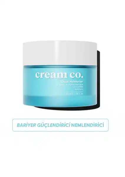 Cream Co. Su Bazlı Bariyer Onarıcı Cloud Moisturizer Cilt Nemlendirme ve Koruma Kremi