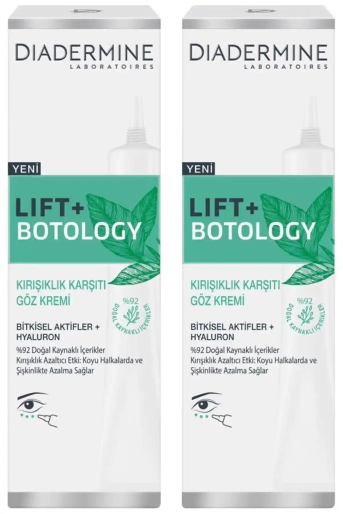Diadermine Lift+botology Kırışıklık Karşıtı Göz Kremi: Doğa Dostu ve Etkili Göz Bakım Ürünü