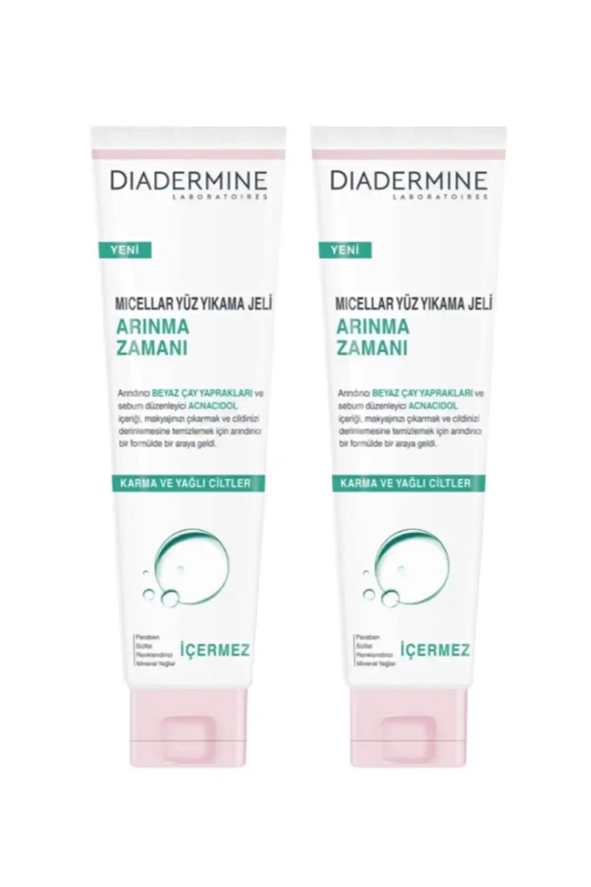 Diadermine Micellar Yüz Yıkama Jeli: Hassas ve Karma Ciltler İçin Temizlik ve Ferahlık Sağlar
