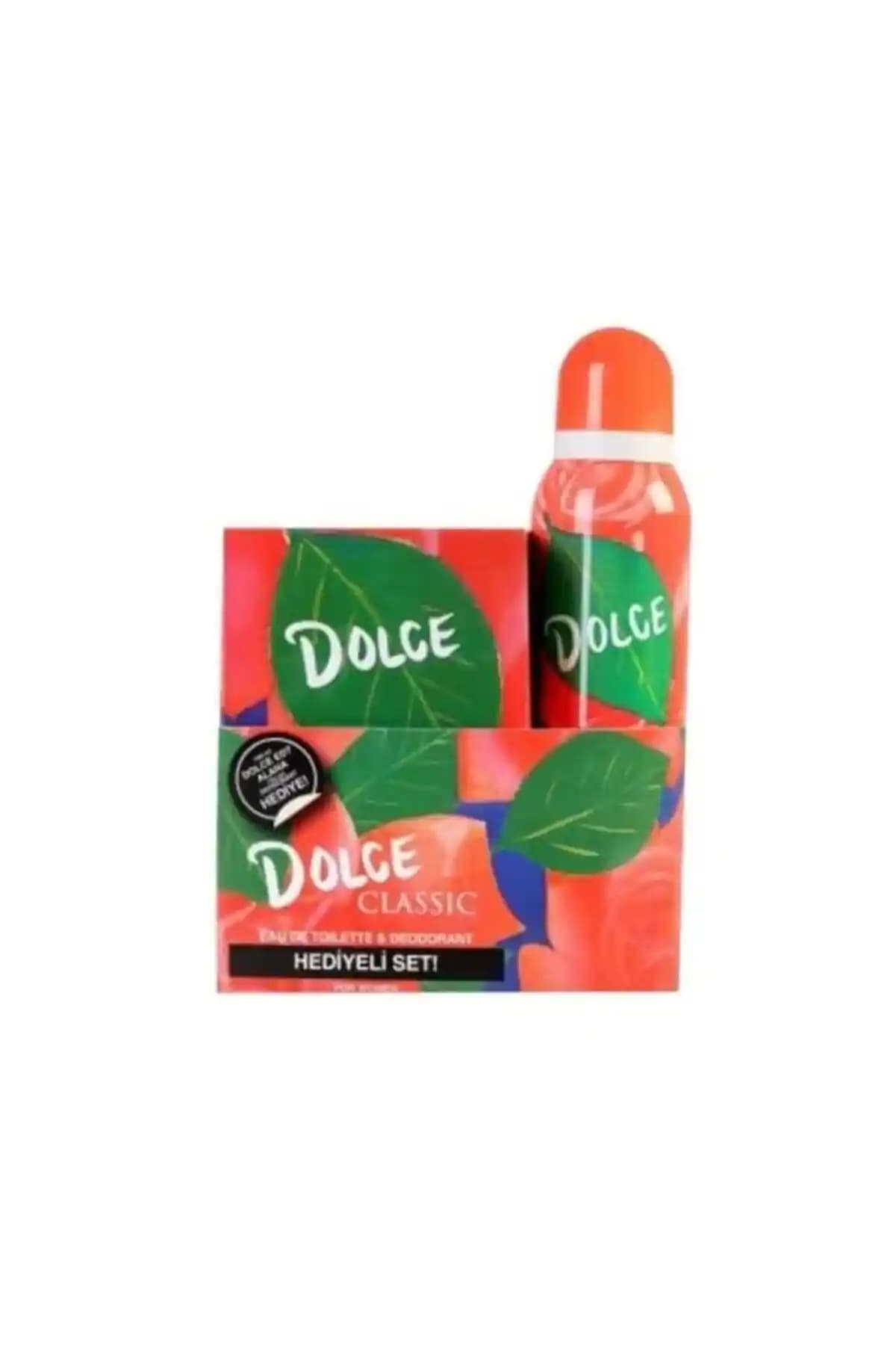 Dolce Hediyeli Set Classic Kadın Parfüm ve Deodorant Şık ve Kalıcı Kokusu ile Günlük Kullanım İçin Idealdir