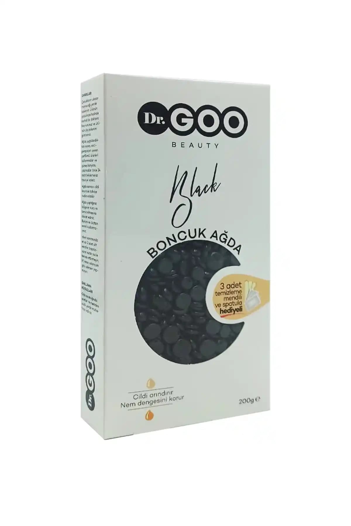 Dr. Goo Beauty Boncuk Sir Ağda Black doğal içeriklerle etkili epilasyon sağlar