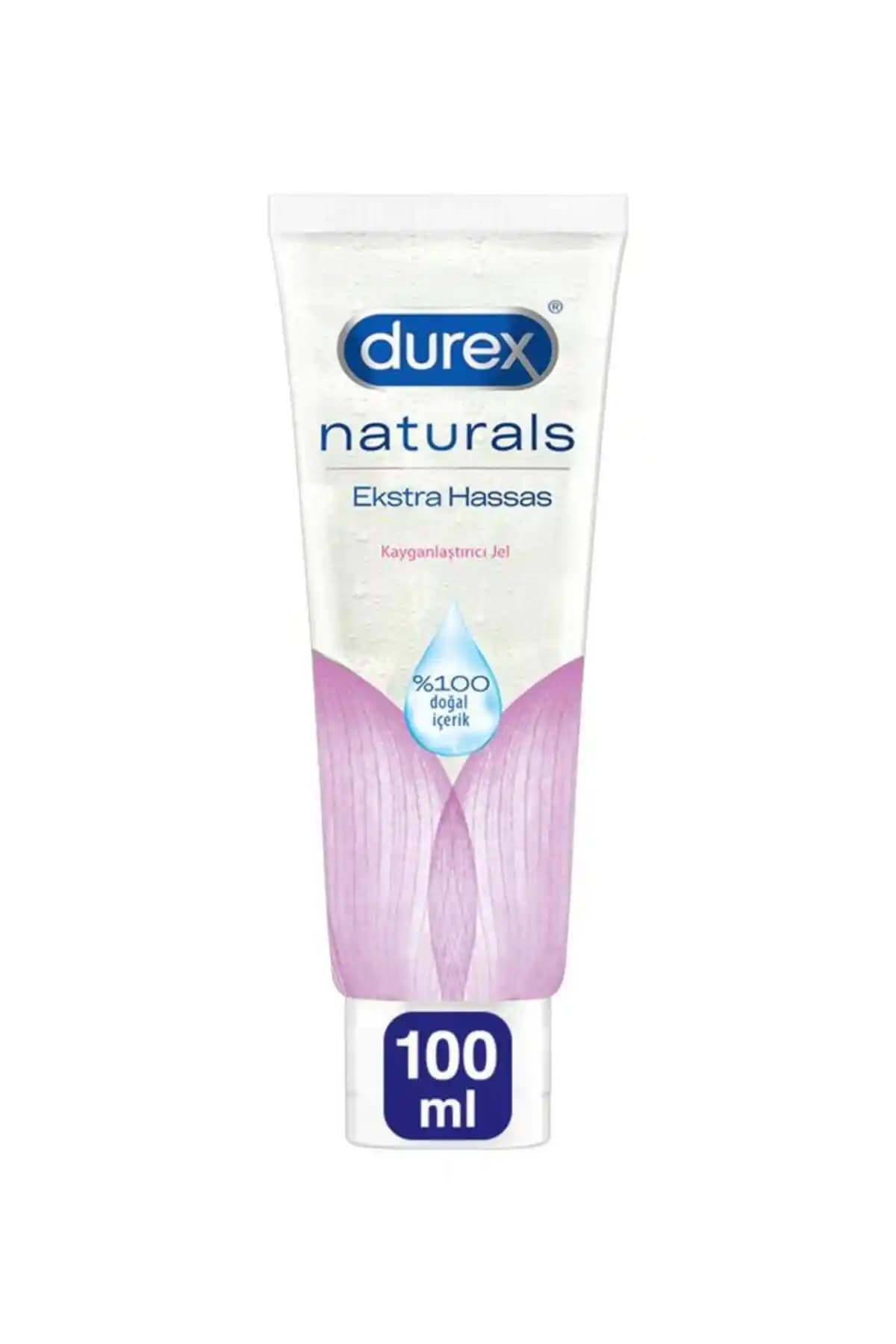 Durex Naturals Hassas Ciltler İçin Doğal Kayganlaştırıcı Jel 100ml Türkiye