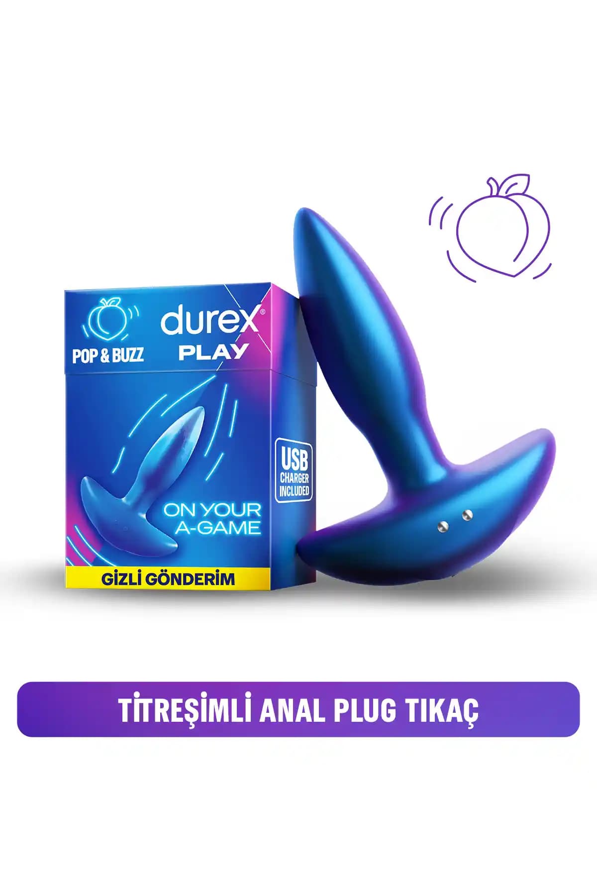 Durex Titreşimli Anal Plug Özellikleri ve Kullanım Kılavuzu