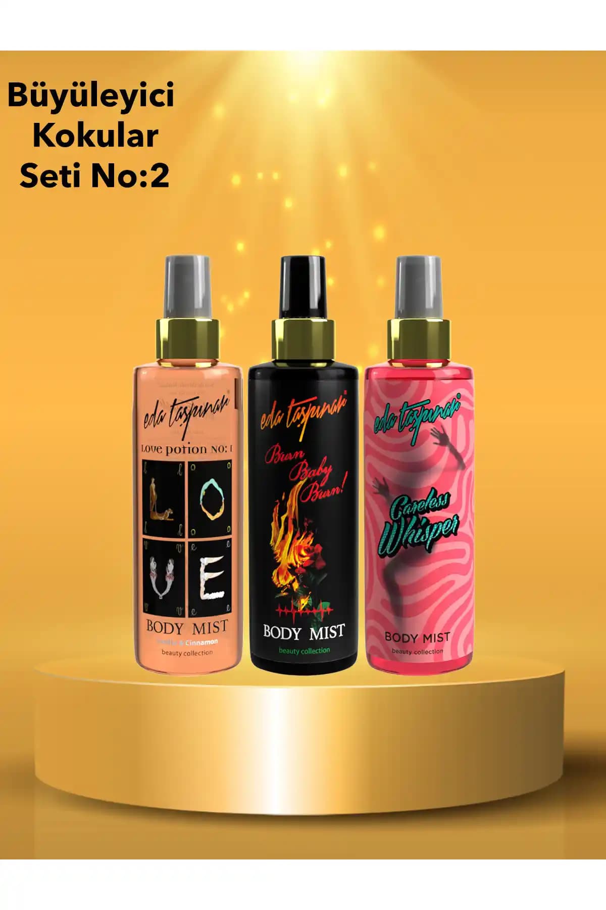 Eda Taşpınar Büyüleyici Kokular Seti No.2: Günlük ve özel kullanımlar için ideal parfüm koleksiyonu