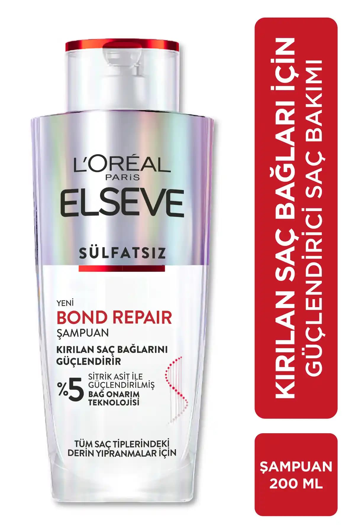 Elseve Bond Repair: Yıpranmış Saçlar İçin Güçlendirici ve Onarıcı Şampuan