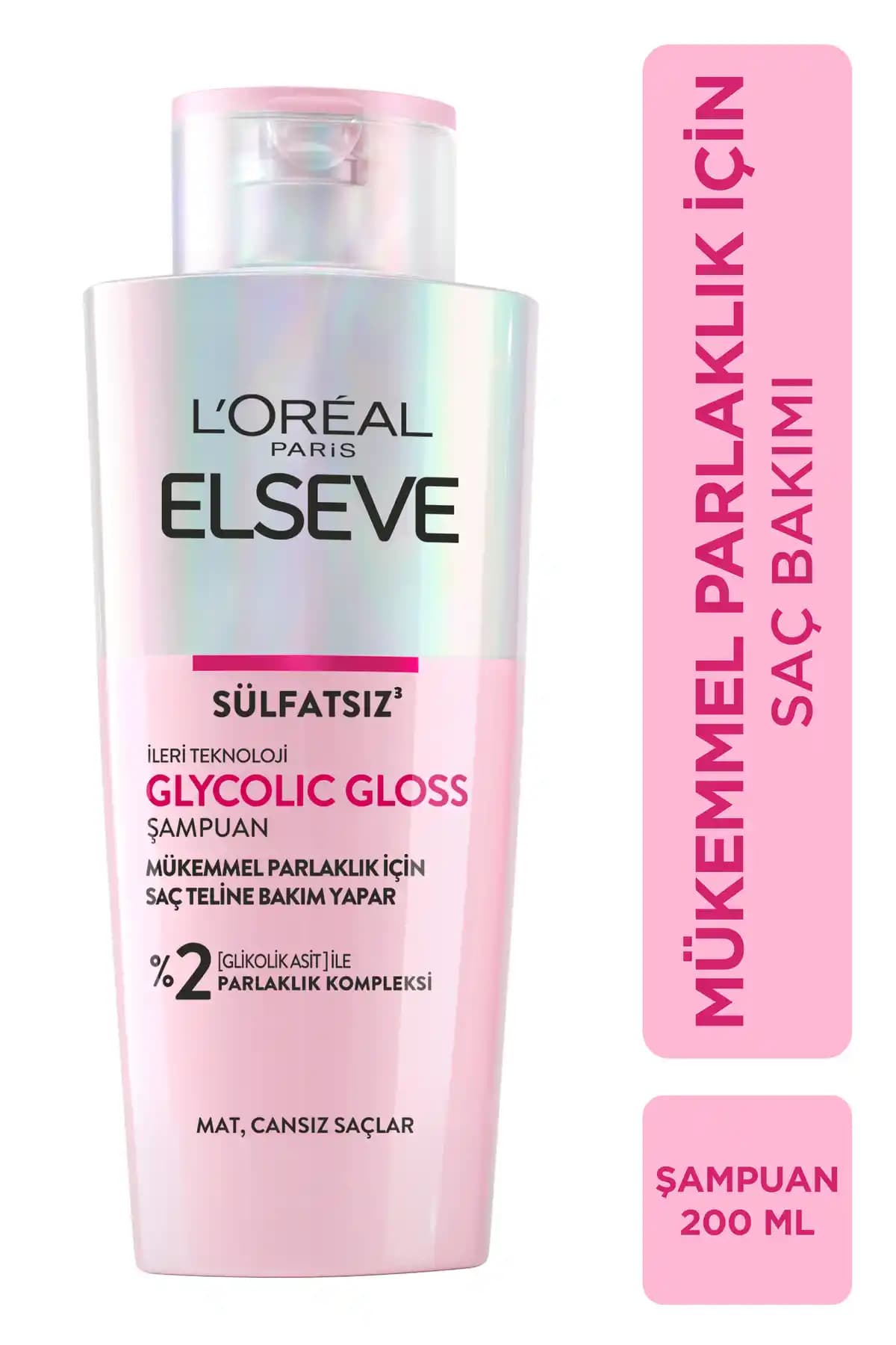 Elseve Glycolic Gloss Şampuan ile Saçlarınızda Parlaklık ve Sağlık Artışı
