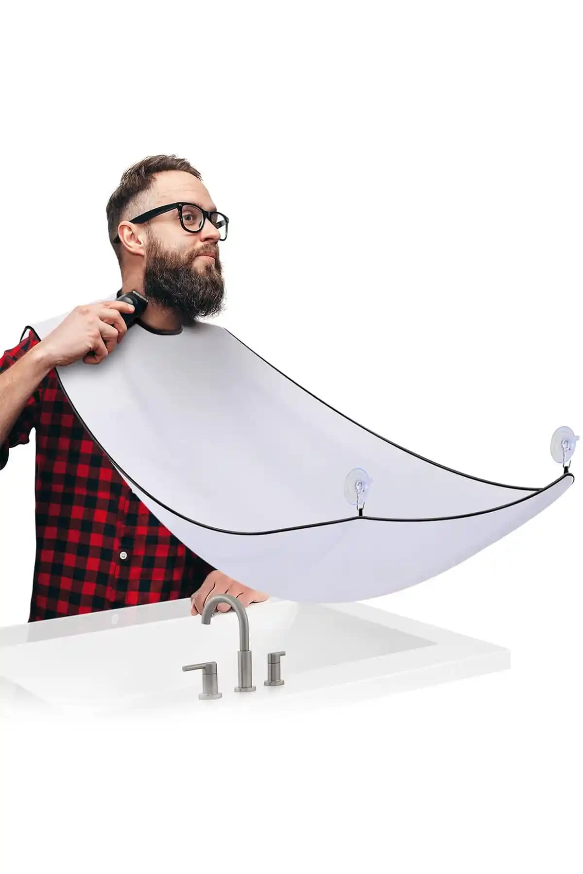 Factorial Sakal Kesme Örtüsü Beyaz Vantuzlu: Pratik ve Temiz Bir Bakım Deneyimi