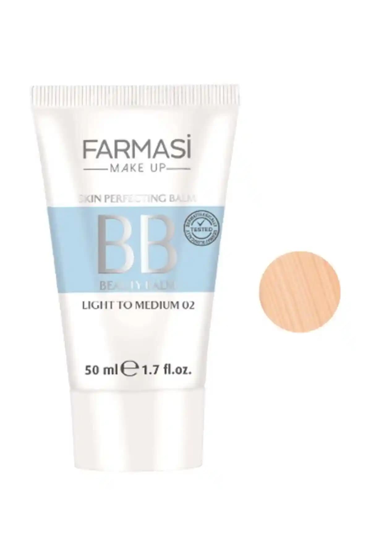 Farmasi BB Krem Light to Medium 02: Doğal ve Sağlıklı Bir Görünüm İçin Uygun Makyaj Ürünü