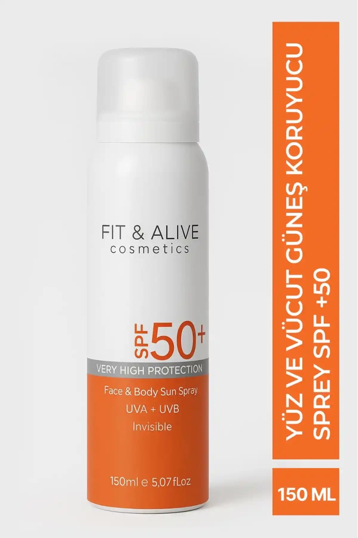 Fit & Alive Fitalive SPF 50 Yüz ve Vücut Güneş Koruyucu Sprey Özellikleri ve Kullanım Rehberi