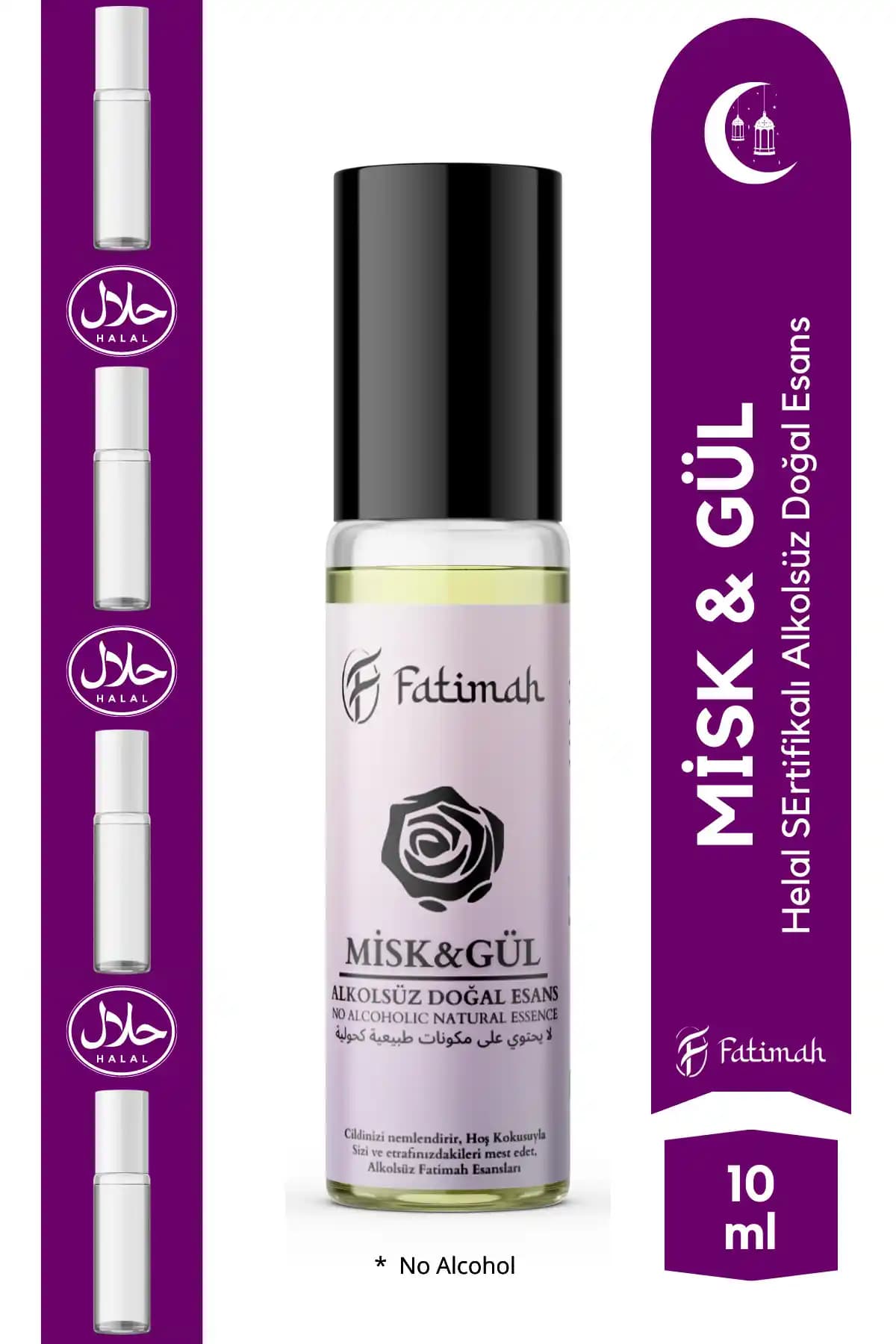 Genel Markalar Misk&gül Kokusu Doğal Esans: Unisex Ferahlatıcı ve Kalıcı Parfüm