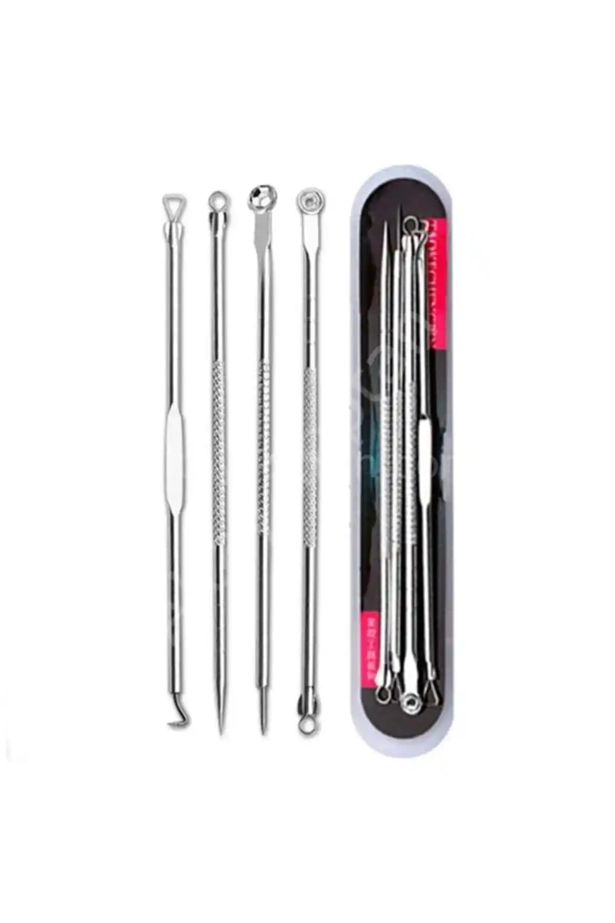 Genel Markalar Siyah Nokta Temizleyici Gü<müş> 4'lü Komedon Seti - Etkili ve Pratik Cilt Bakımı Çözümü