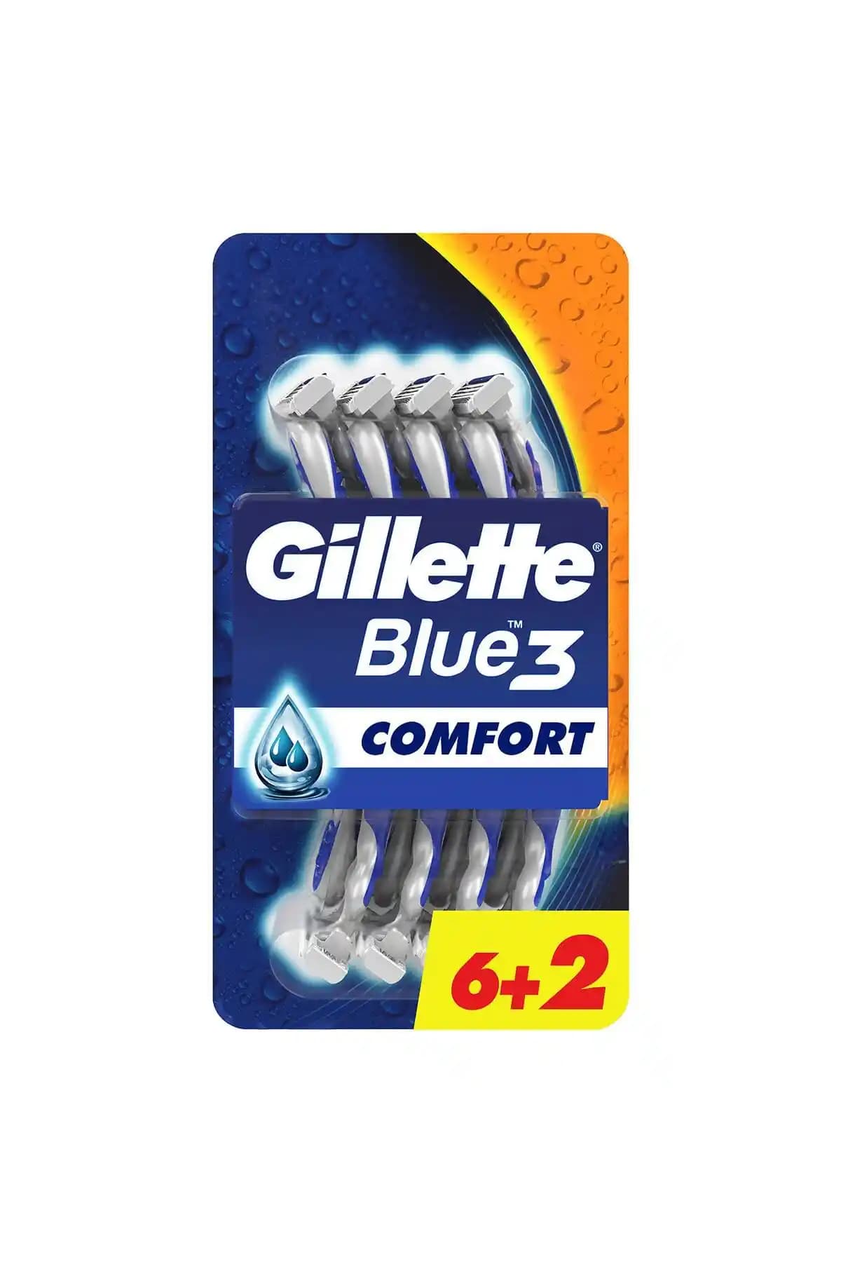 Gillette Blue3 Comfort Kullan At Tıraş Bıçağı: Pratik ve Hijyenik Tıraş Deneyimi İçin İdeal