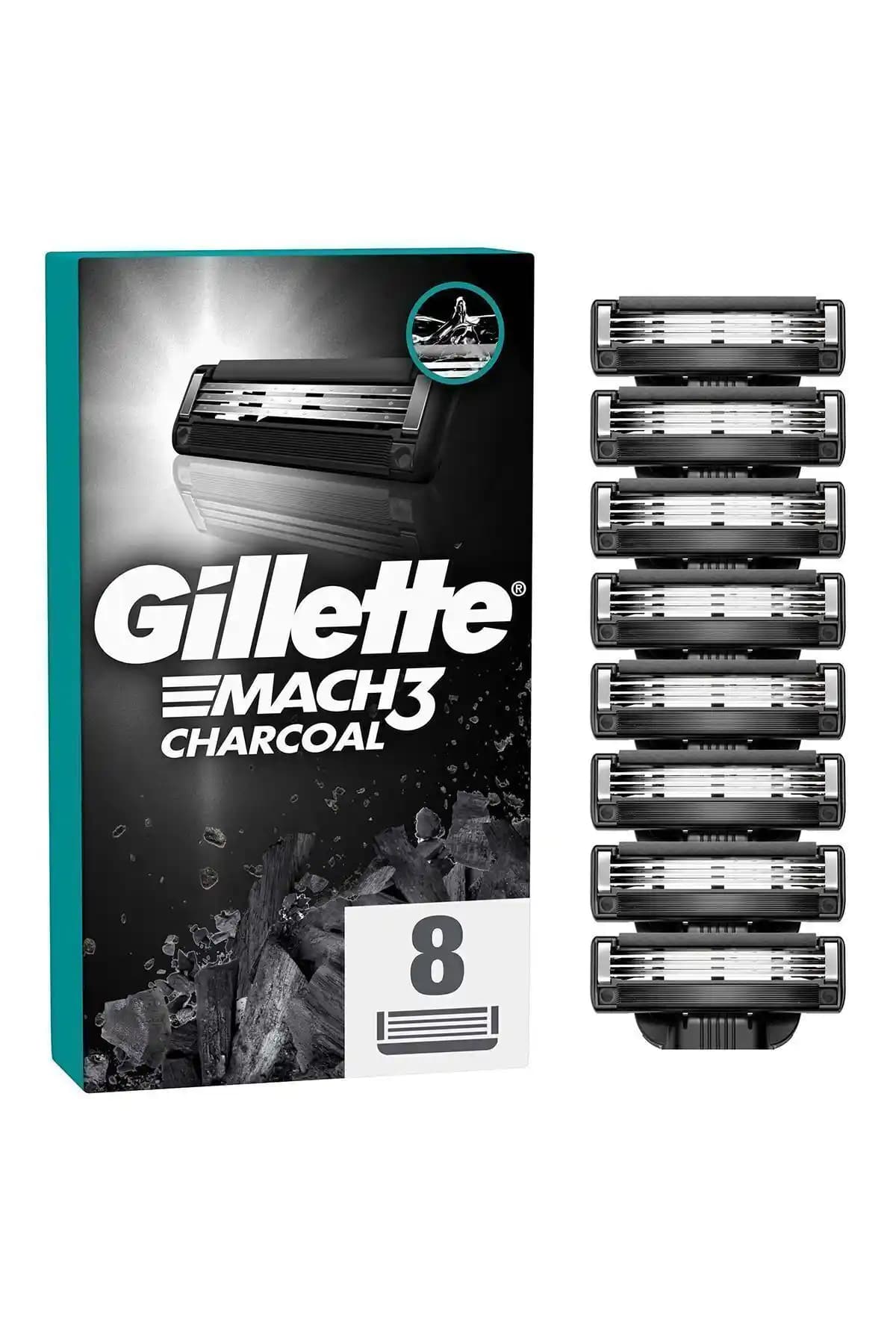 Gillette Mach3 Charcoal Yedek Tıraş Bıçağı: Uzun Ömürlü ve Pratik Kullanım İçin Ideal Seçenek