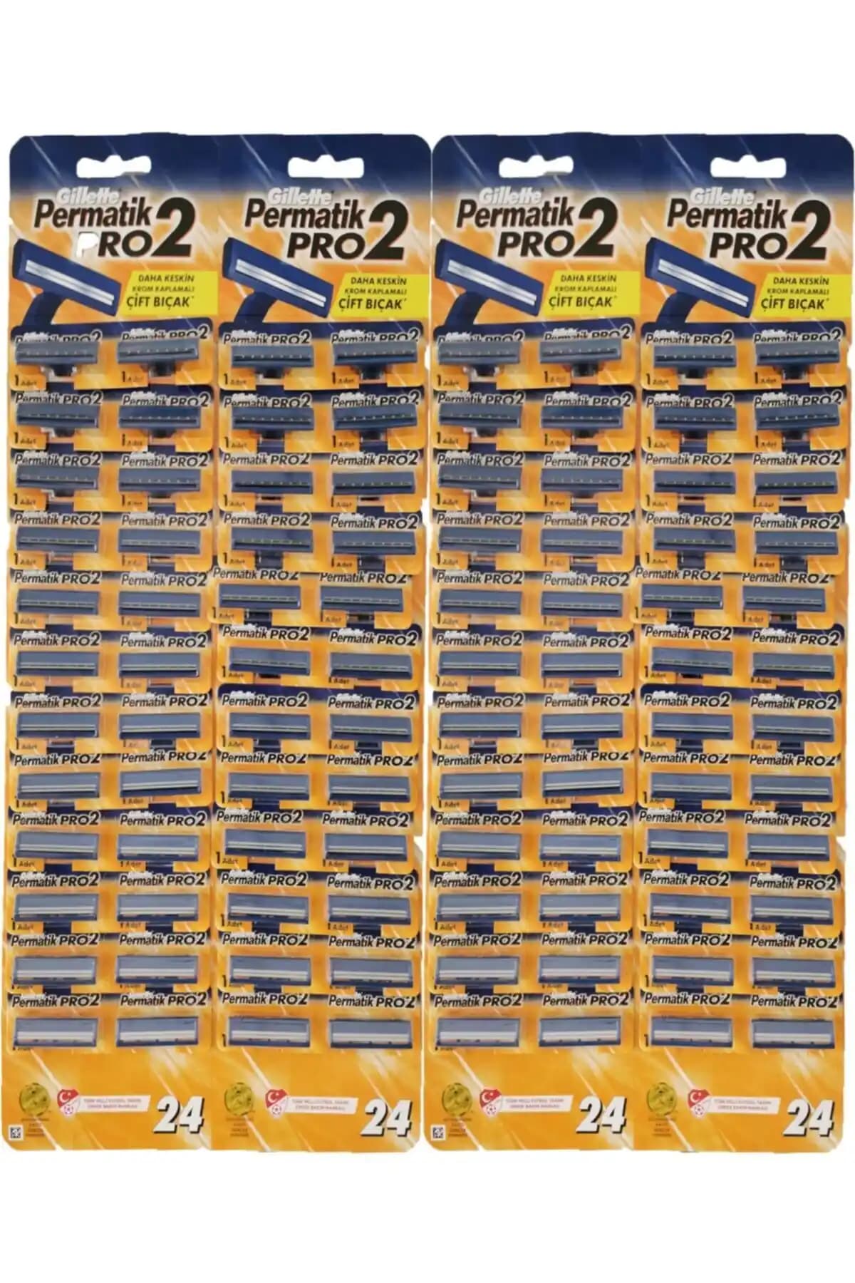 Gillette Permatik Pro2 Kartela: Pratik ve Hijyenik Tek Kullanımlık Tıraş Çözümü