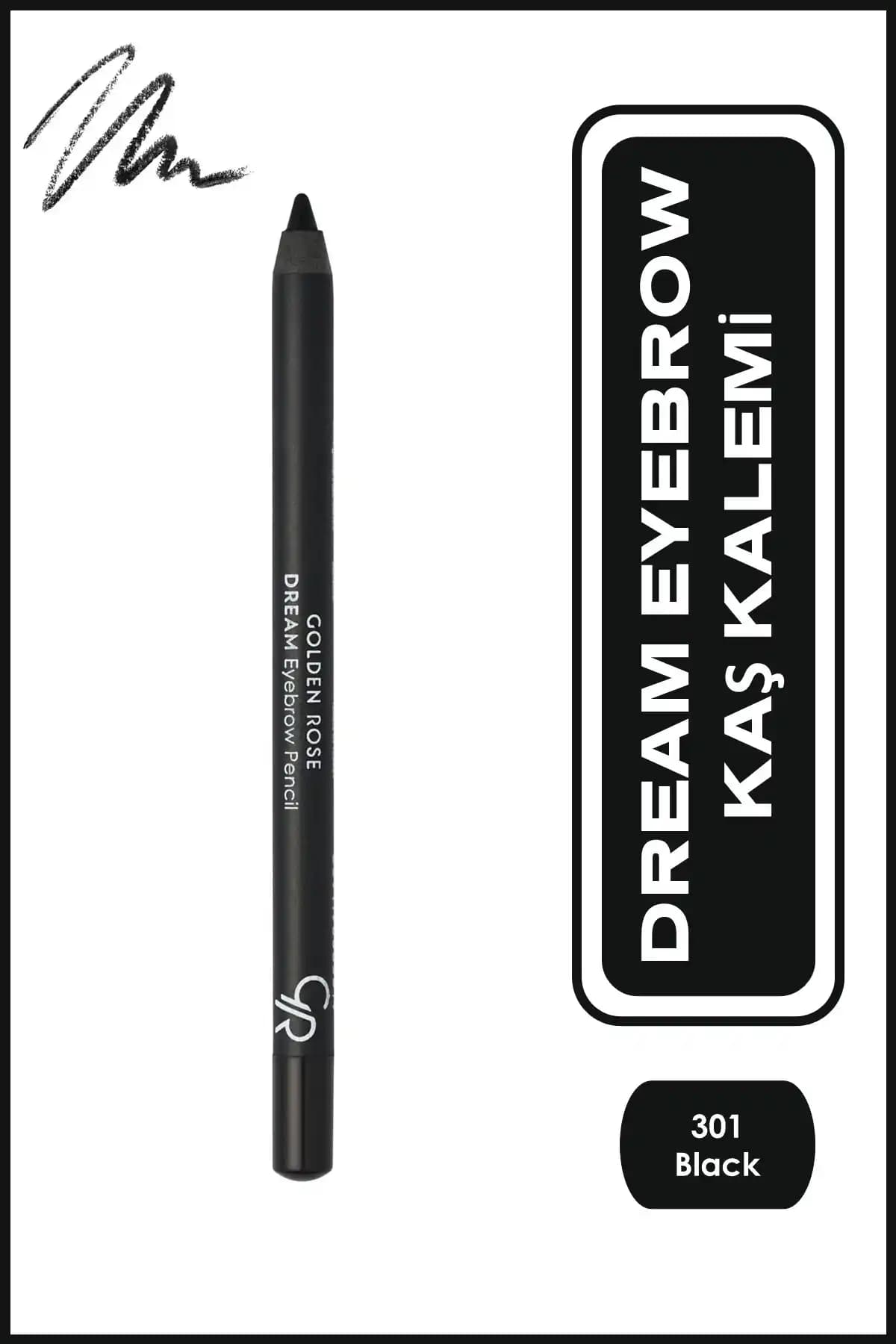 Golden Rose Dream Eyebrow Kalemi Shea Yağı ve Aloe Vera ile Doğal Kaş Dolgusu