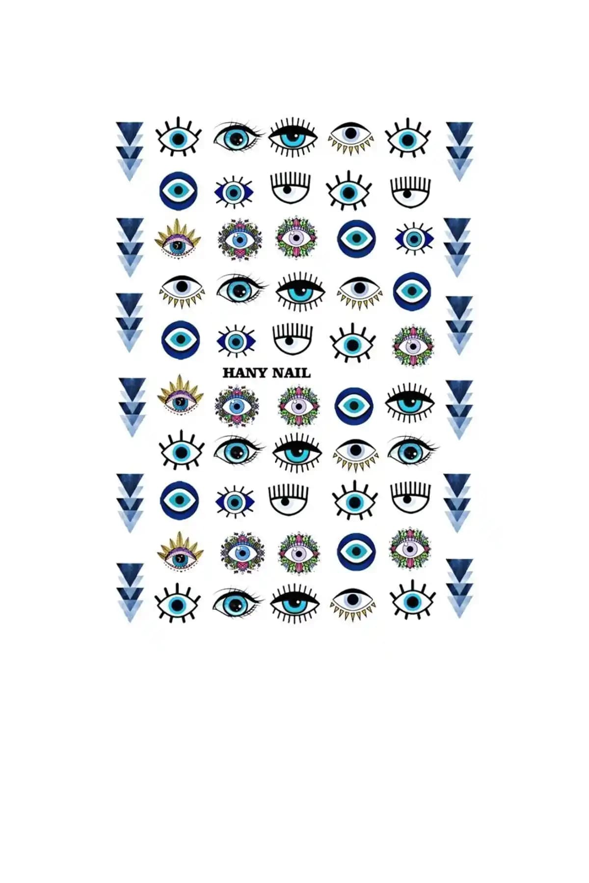 Hanyi Nail Tırnak Su Transfer Stickers: Kolay Uygulamalı Dayanıklı ve Şık Tırnak Dekorasyonu