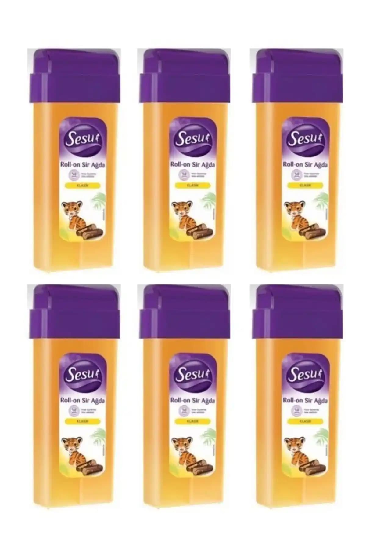 Hassas Ciltler İçin Güçlü ve Pratik Epilasyon Seti 6'lı Paket 100 ml Kartuşlar