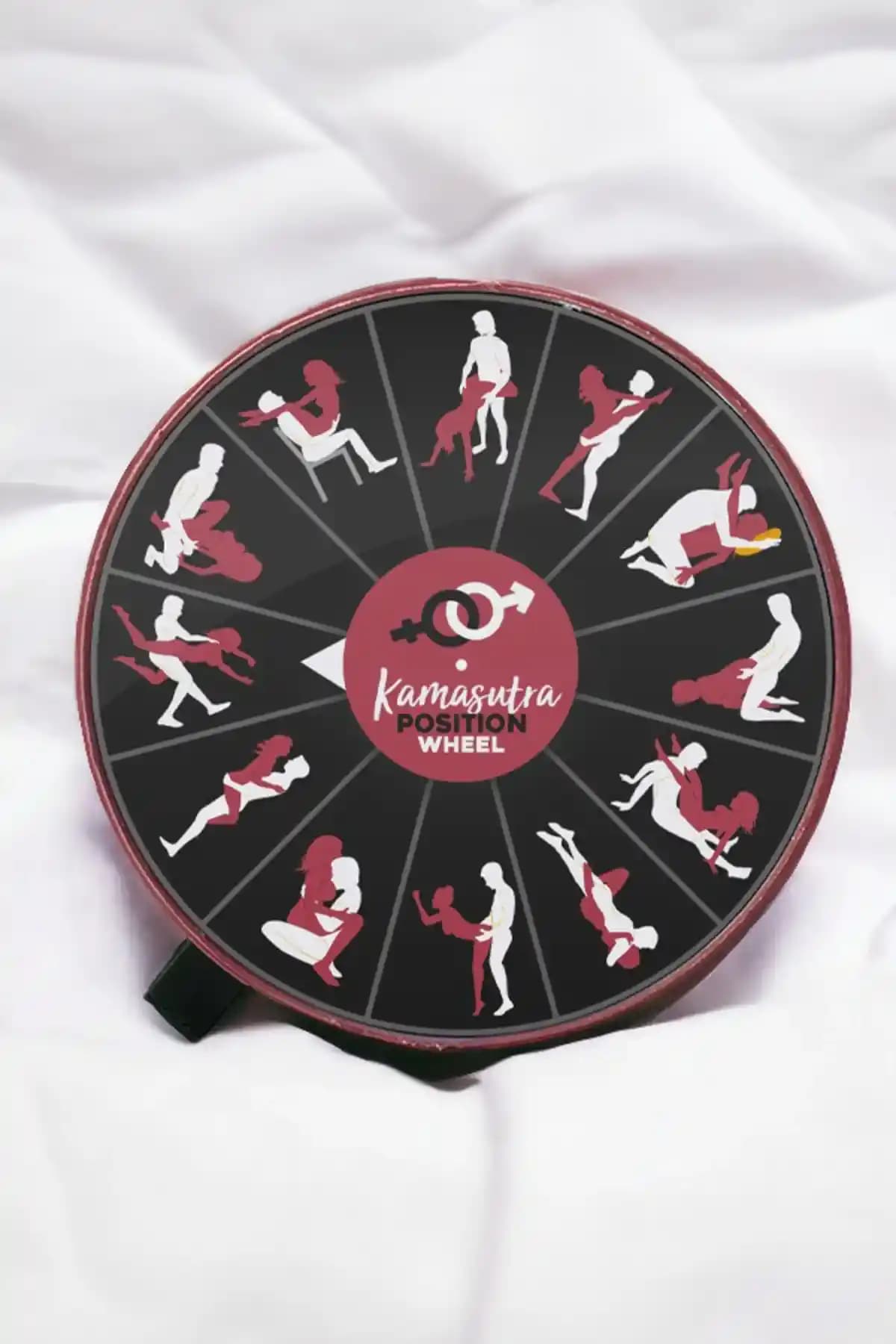 Hediyemen Kamasutra Pozisyonlu Çark: Çiftler İçin Eğlenceli ve Pratik Erotik Seks Oyunu