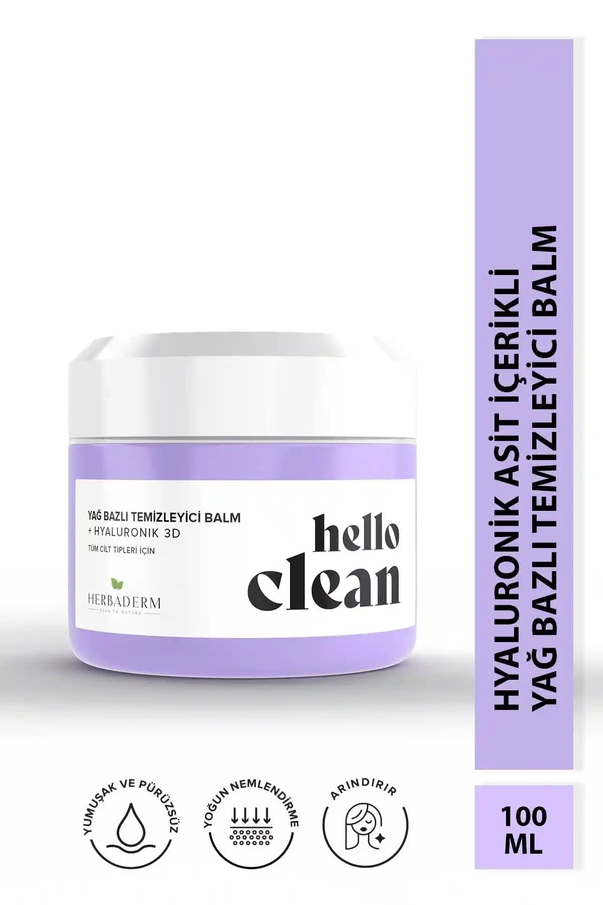 Herbaderm Hello Clean Yoğun Nemlendirici Yağ Bazlı Temizleyici Balm Özellikleri ve Kullanım Rehberi