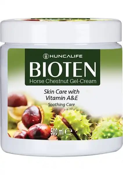 HUNCALIFE Bioten At Kestanesi Masaj Jeli: Doğal ve Etkili Kas ve Eklem Rahatlatıcı Ürün