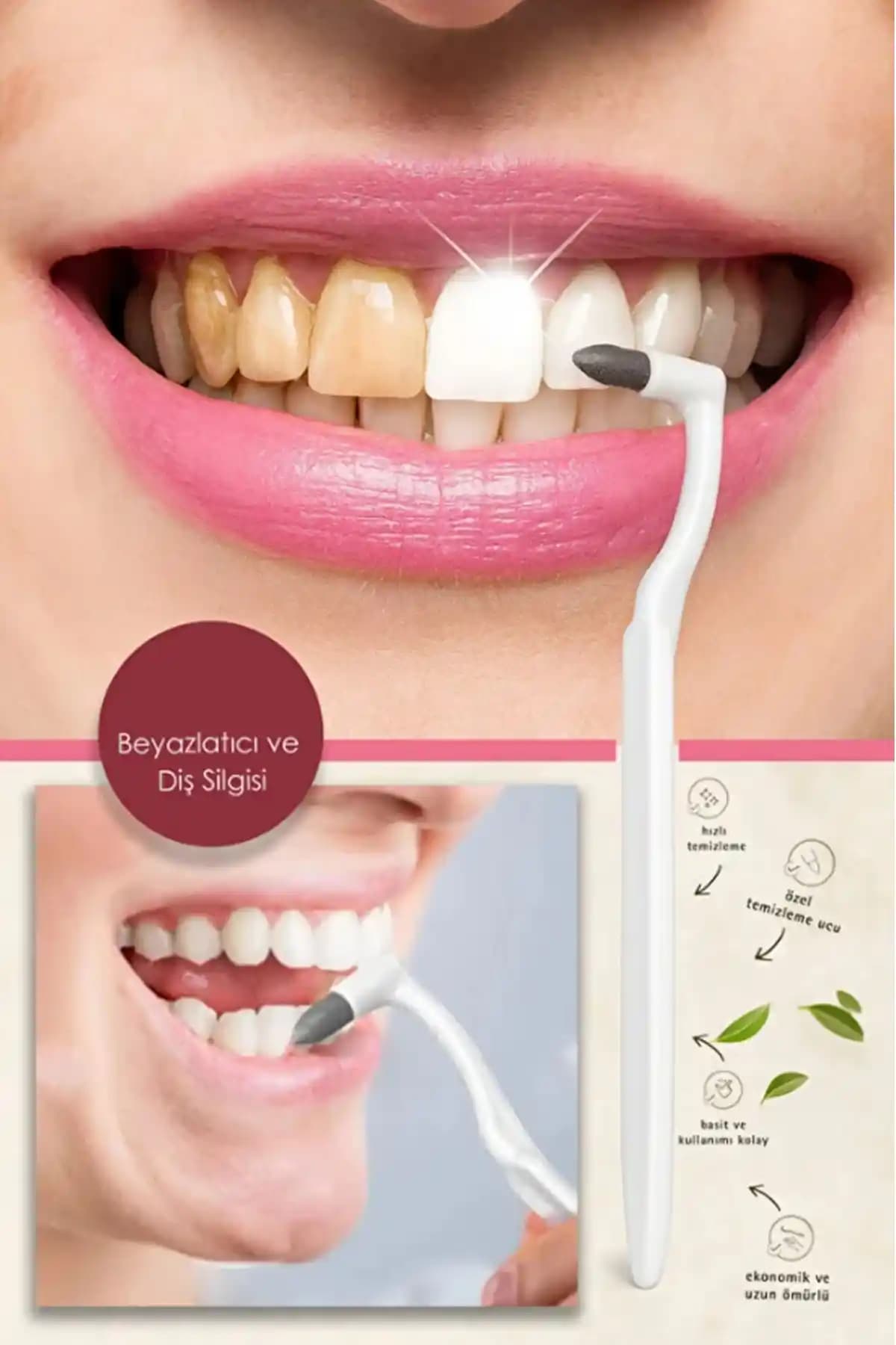 İndirimKap Diş Beyazlatıcı ve Ortodontik Diş Fırçası ile Sağlıklı ve Parlak Gülüşler