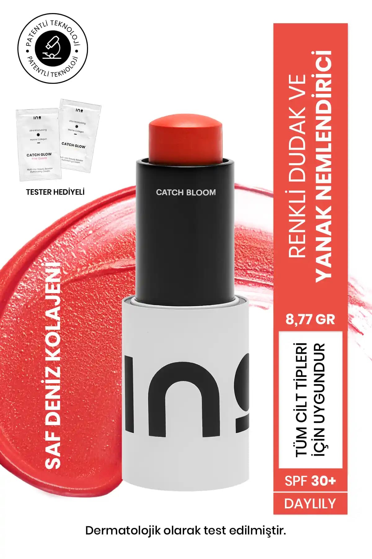 INO Kozmetik Günlük Daylily Stick Nemlendirici ve Çok Yönlü Kullanım Özellikleri