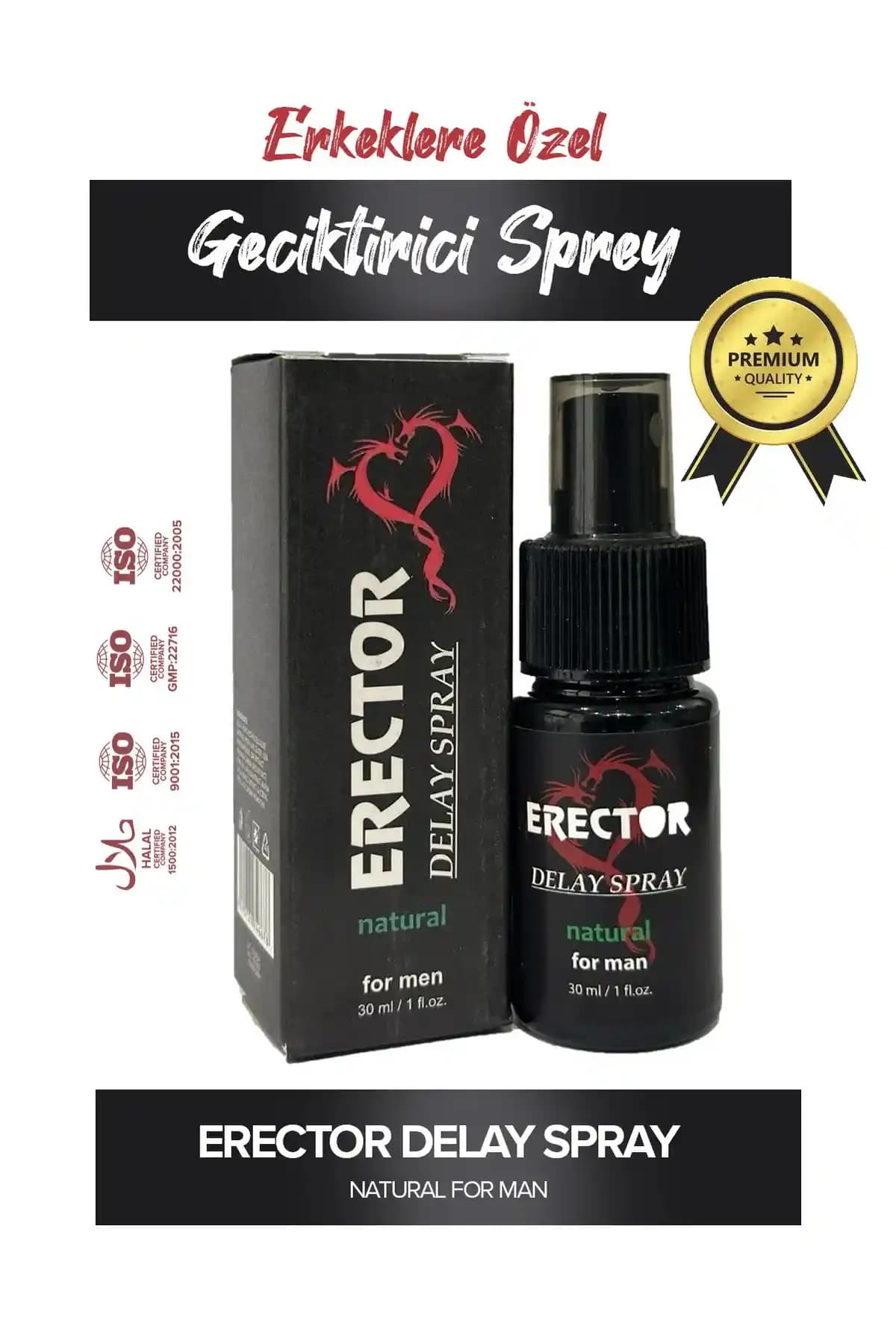 INVIGRA Erector Geciktirici Sprey Erkekler İçin Güvenilir Performans Artırıcı Çözüm