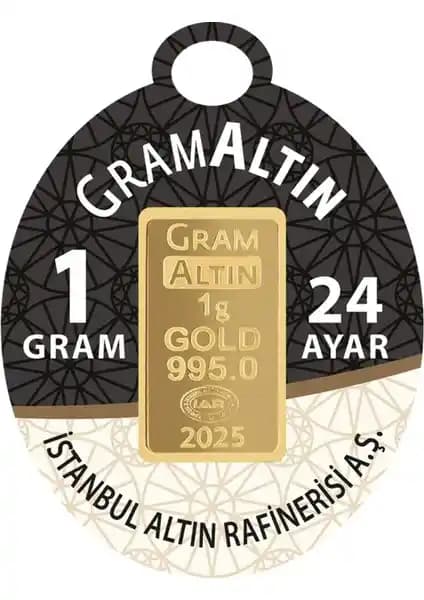 İstanbul Altın Rafinerisi AgaKulche 1 Gram 995 24 Ayar Güvenilir Yatırım Altını