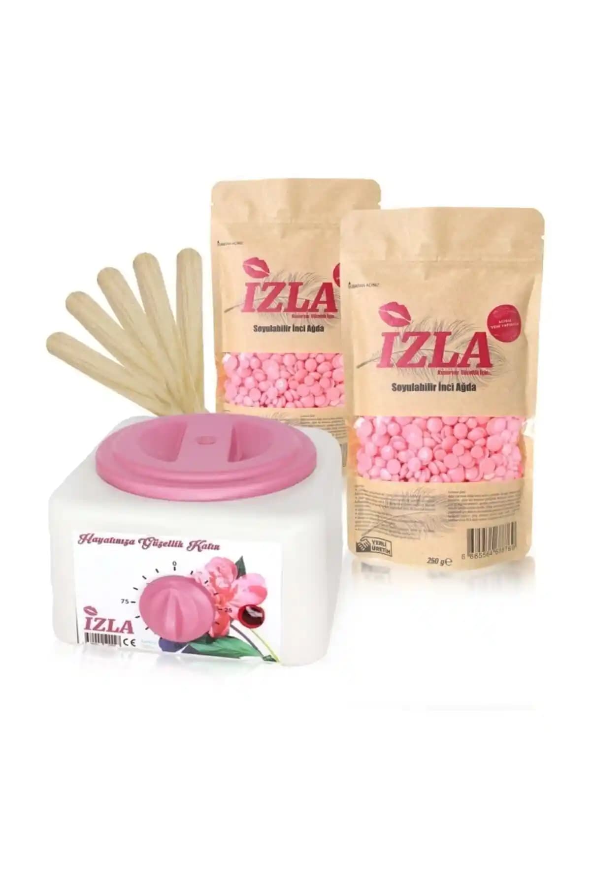 İzla Sir Ağda Makinesi ve Boncuk Ağda Seti: Organik İçeriklerle Pratik ve Etkili Epilasyon Çözümü