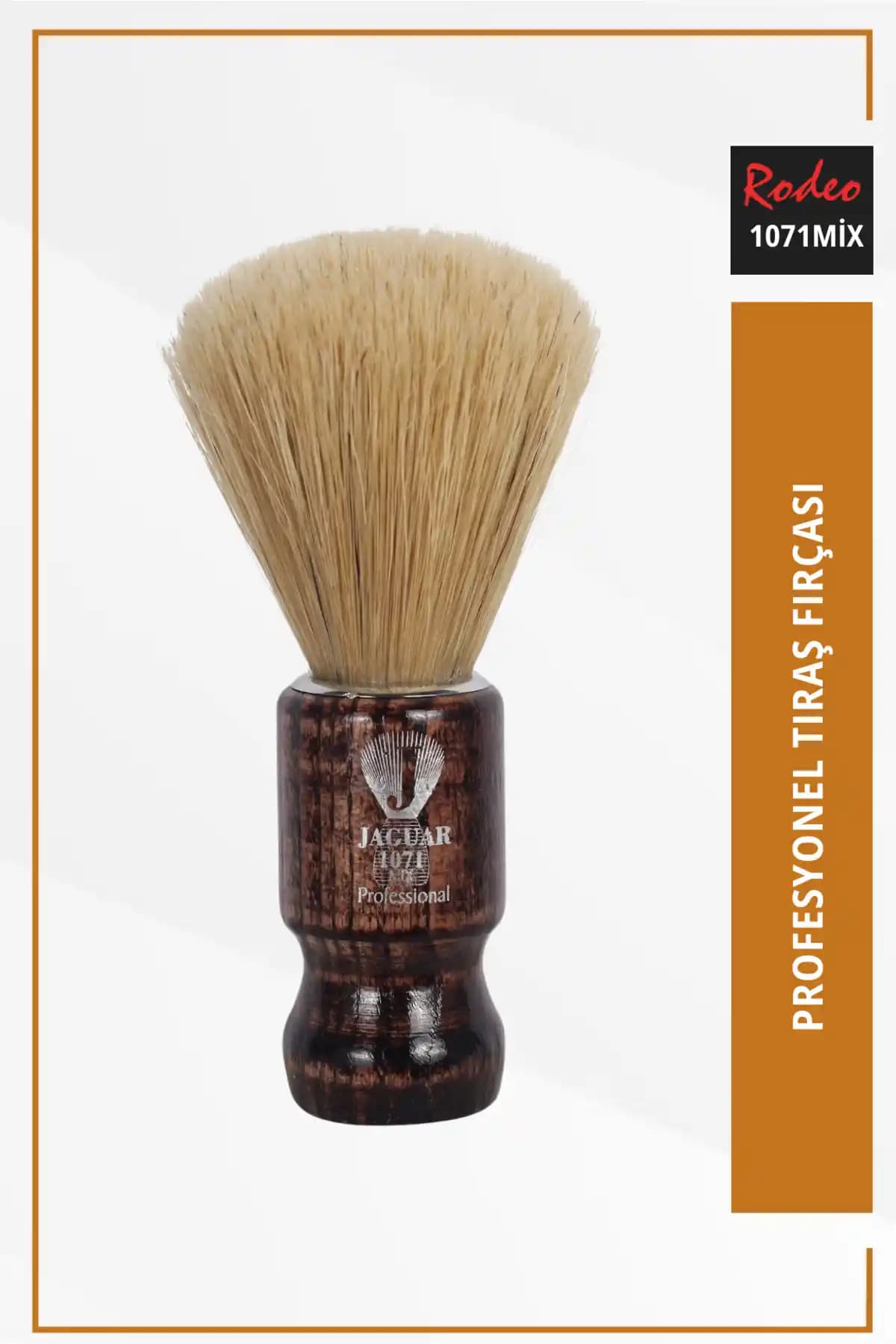 Jaguar 1071 Mix Sakal Fırçası: Yumuşak Kıllar ve Çok Yönlü Kullanım Özellikleri