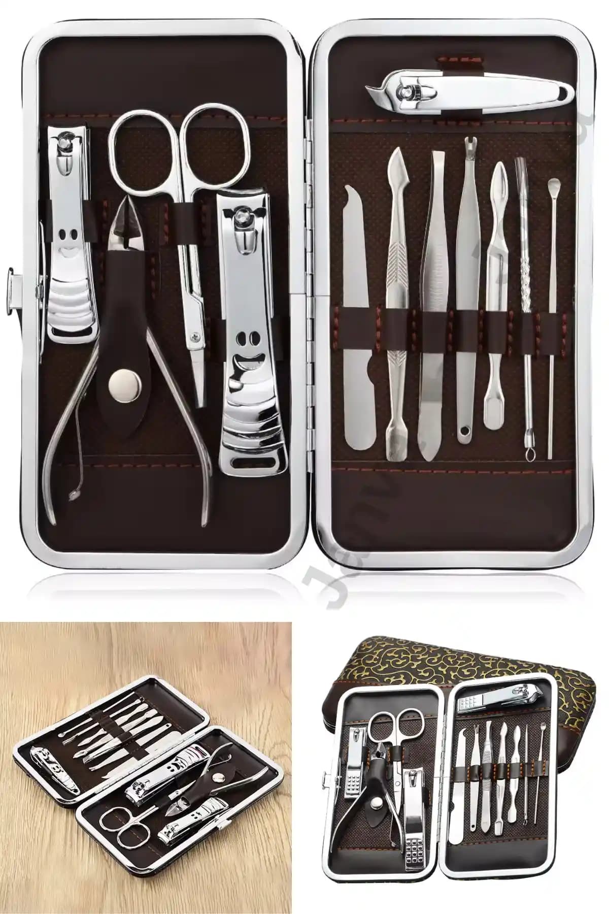 Janva 13 Parça Manikür Pedikür Seti: Pratik ve Hijyenik Kişisel Bakım Çözümü