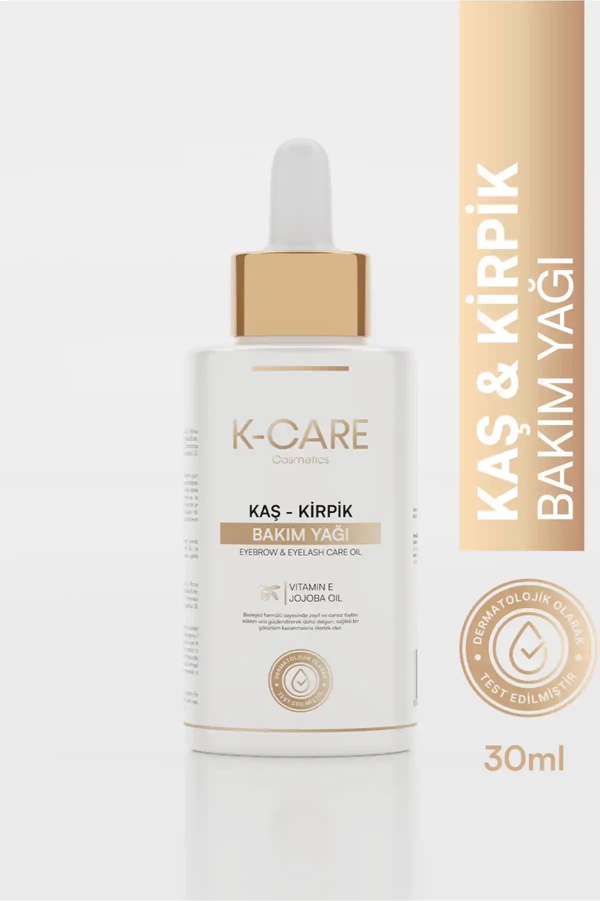 K K-CARE Kaş ve Kirpik Bakım Yağı: Doğal İçeriklerle Güçlendiren Bakım Çözümü