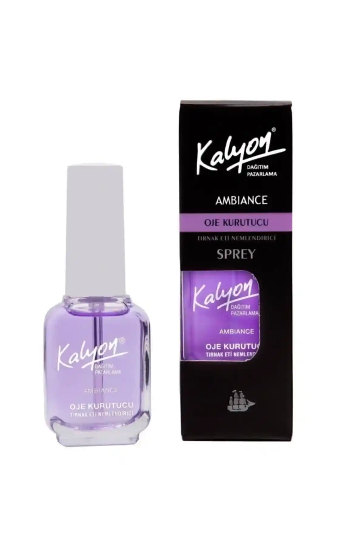 Kalyon Oje Kurutucu Sprey 17 Ml Hızlı Kuruma ve Tırnak Bakımı Özellikleri
