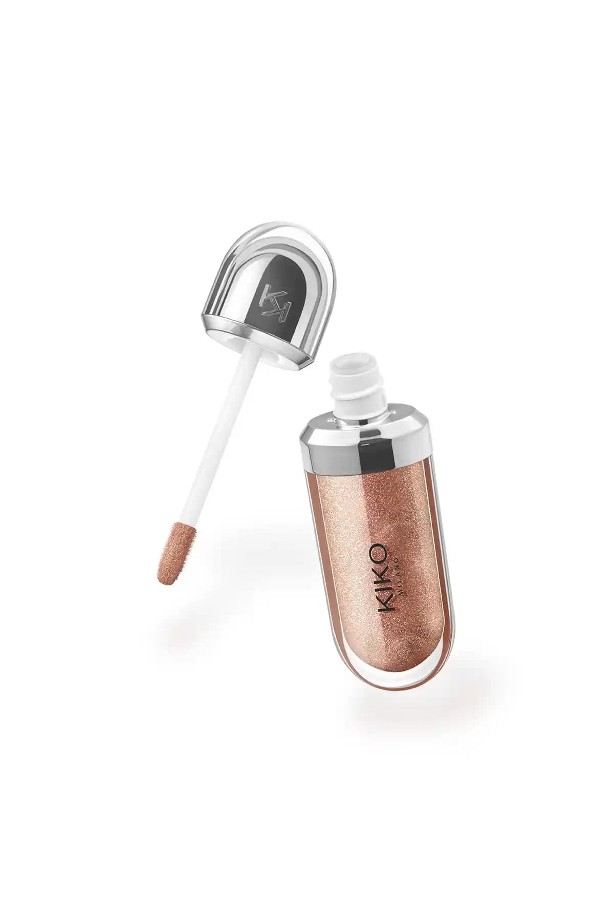 KIKO 3D Hydra Lip Gloss Dudak Parlatıcısı 18 No Golden Sparkle ile Doğal ve Parlak Dudaklar