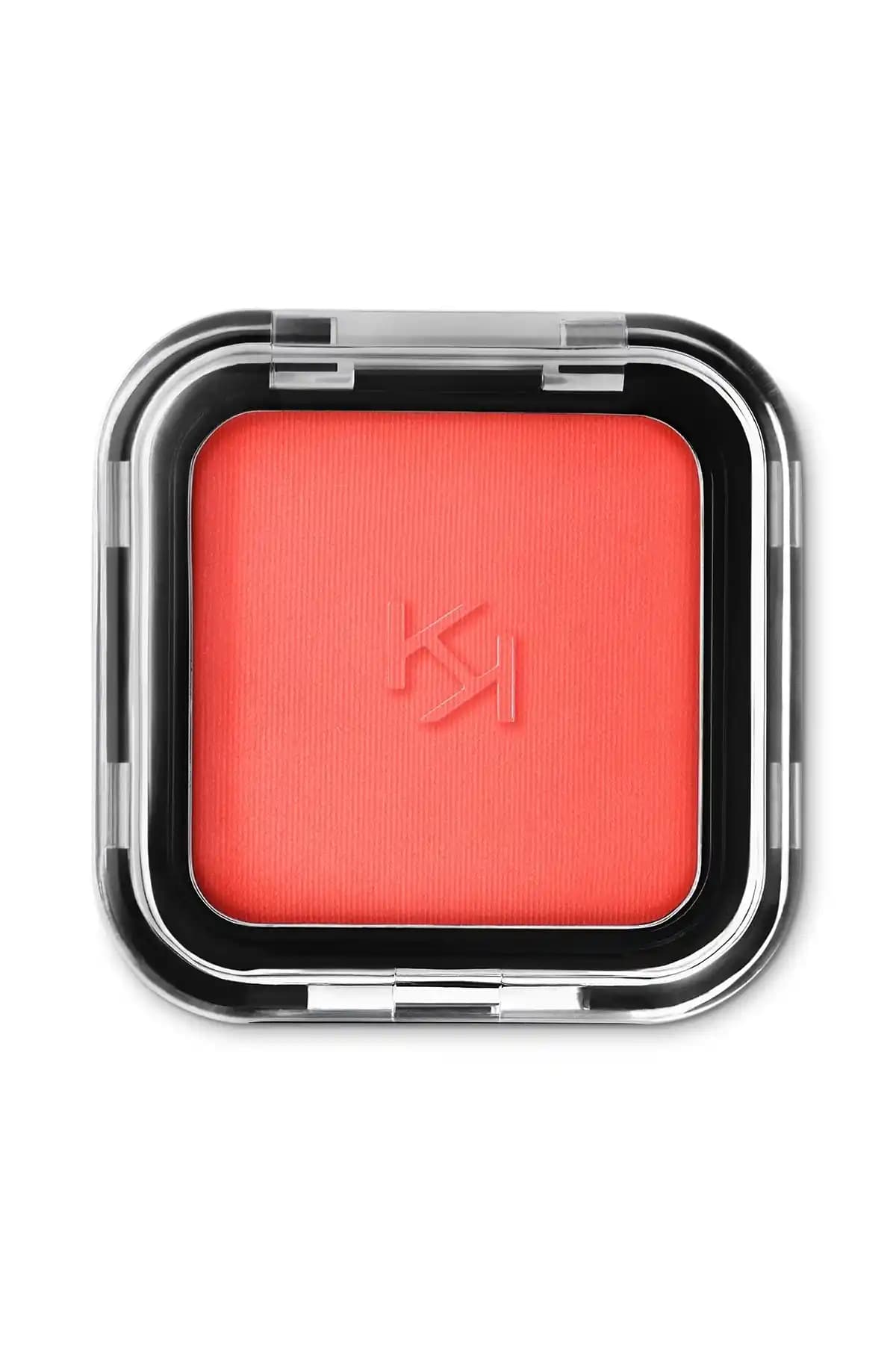 KIKO Allık - Smart Colour Blush 07 Orange Yüksek Pigmentli Mat Turuncu Renkli Allık