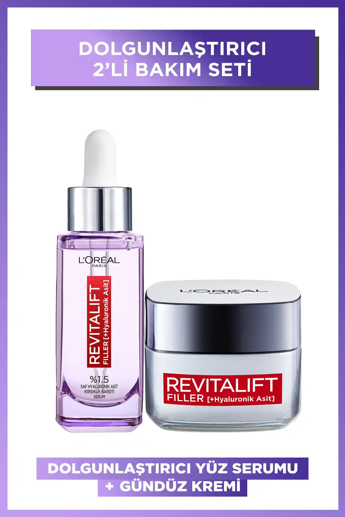 L'Oreal Paris Revitalift Filler Yaşlanma Karşıtı Gündüz Kremi: Nemlendirme ve Gençleştirici Özellikler