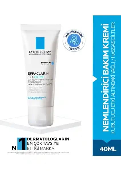 La Roche-Posay Effaclar H Iso-Biome Nemlendirici Krem: Kuru ve Hassas Ciltler İçin Güvenilir Çözüm