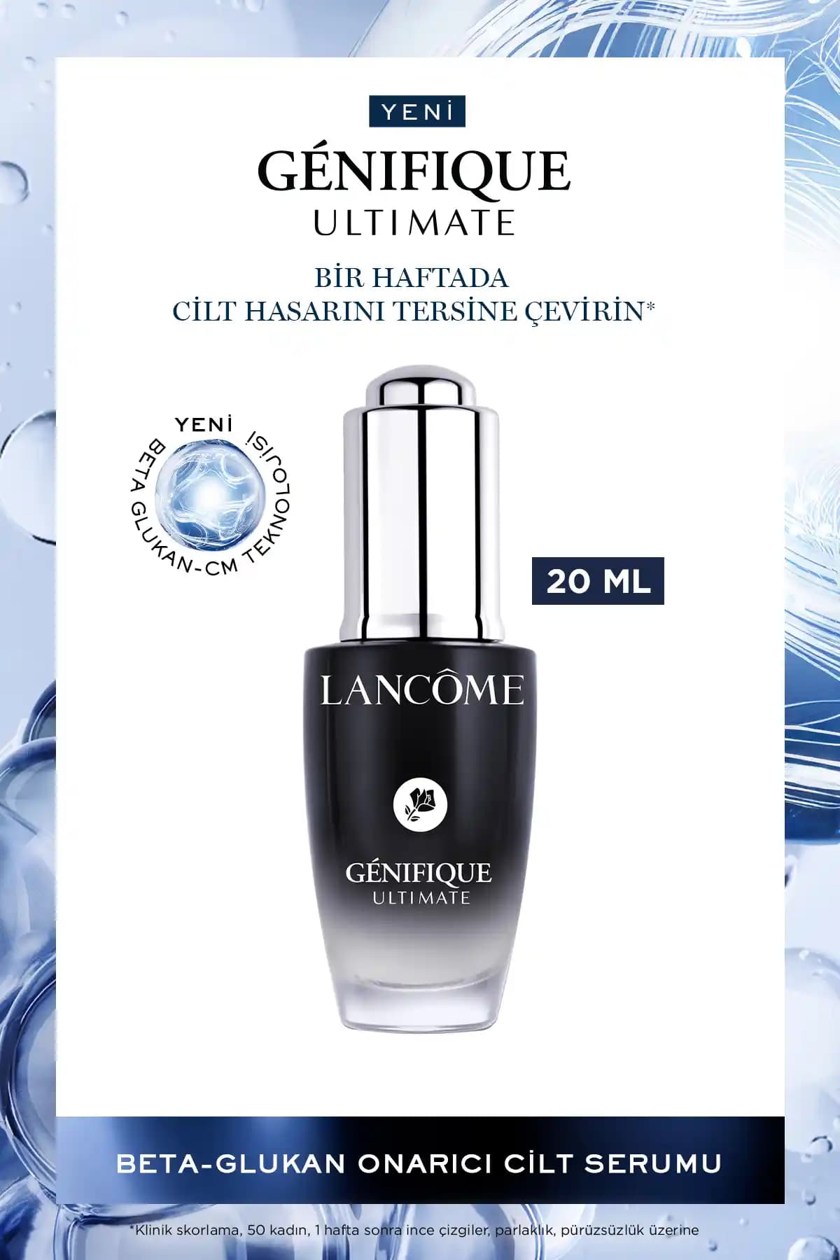 Lancome Genifique Ultimate Serum: Cilt Onarımını Destekleyen Güçlü Formül