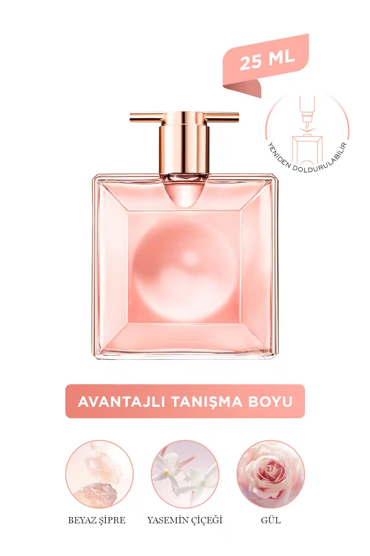 Lancome Idole Le Parfum EDP 25 ml Kadınlar İçin Zarif ve Kalıcı Çiçeksi Parfüm