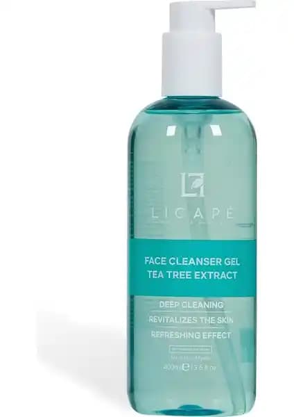 Licape Çay Ağacı Özlü Yüz Temizleme Jeli: Doğal ve Etkili Cilt Temizliği İçin Güçlü Bir Çözüm