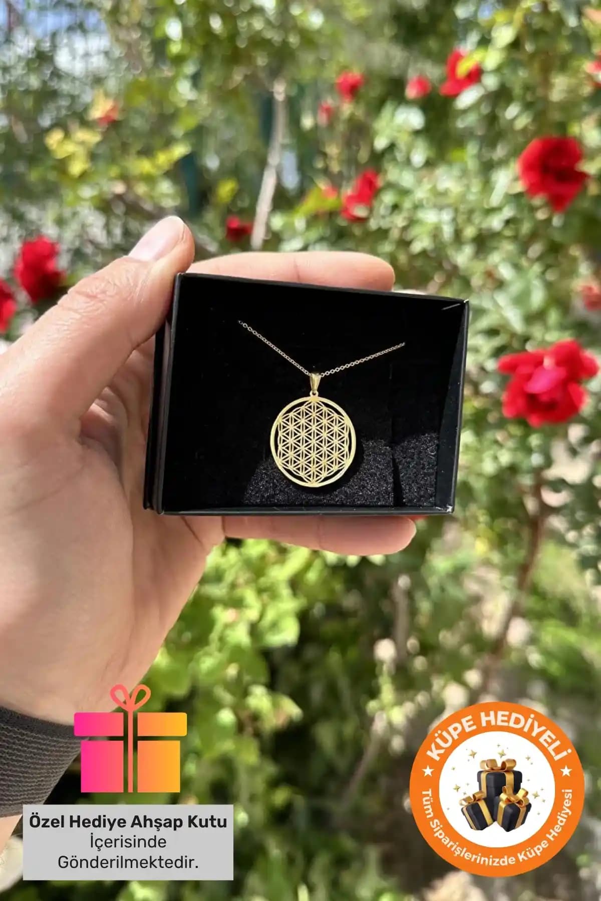 Lucente Jewellery 925 Ayar Gümüş Kadın Kolye Hediye Kutusunda Zarif ve Dayanıklı Tasarım