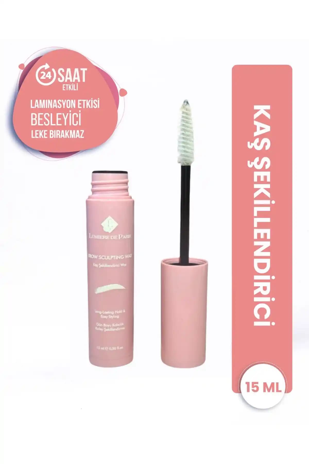 Lumiere De Paris Kaş Şekillendirici ve Sabitleyici Wax: Uzun Süre Dayanan Doğal Görünüm İçin